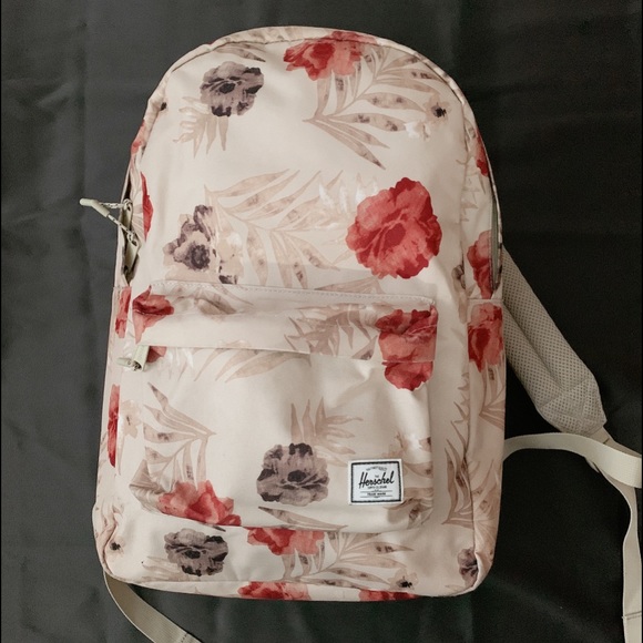 herschel backpack flowers